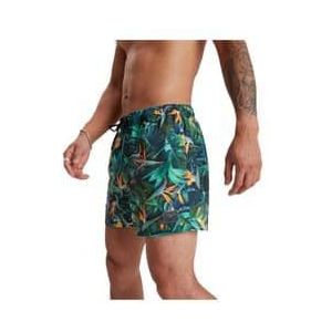 speedo eco dig printed leisure 14 green swim shorts
