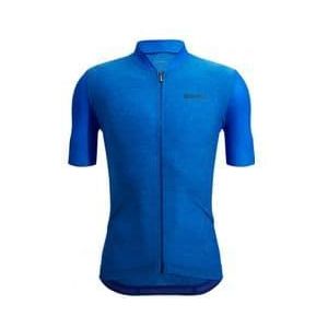 santini short sleeve jersey colore puro blue