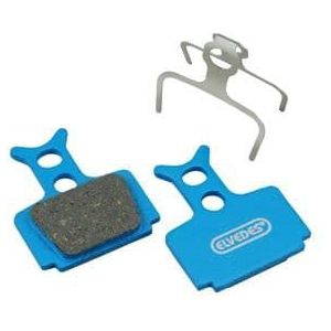 paar elvedes organic brake pads voor formula cura mega one r1 rx