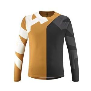 mavic deemax enduro trui met lange mouwen zwart beige