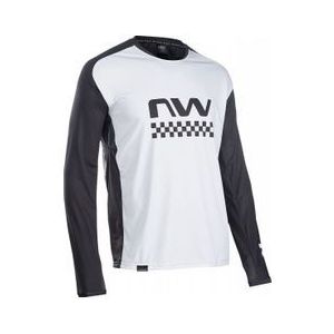 northwave edge long sleeve jersey grijs zwart