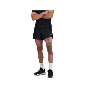 New Balance - RC Split Short - Korte Broek - Zwart - Lichtgewicht Materiaal