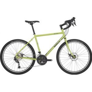 gravel bike surly disc trucker 26 shimano alivio 9v 26  groen 2022