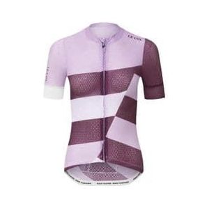 le col pro air purple short sleeve jersey