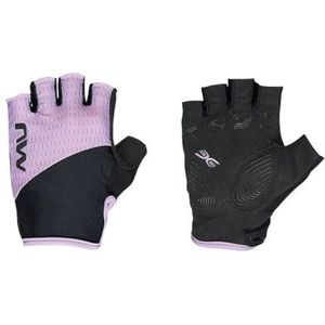 northwave fast vrouwen violet zwart korte handschoenen