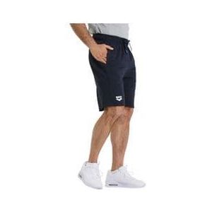 arena effen unisex shorts blauw