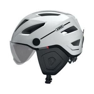 abus pedelec 2 0 ace pearl white helm