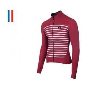 lebram ventoux bordeaux long sleeve jersey fitted