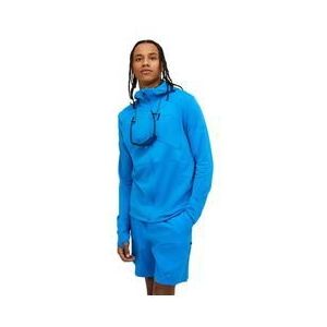 Peak Performance - Trail Fleece Zip Hood - Blauw - Technische Fleece