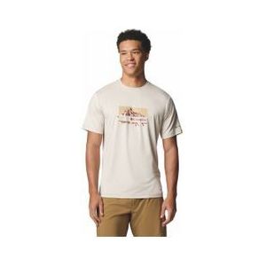 columbia kwick hike heren technisch t shirt wit