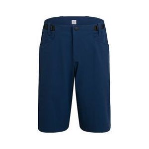 rapha trail shorts blue orange
