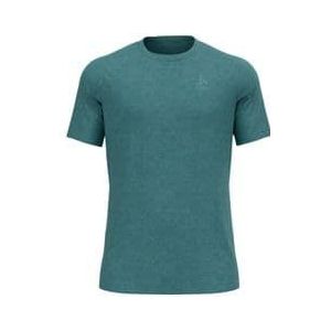 trail t shirts odlo x alp performance wol 115 blauw