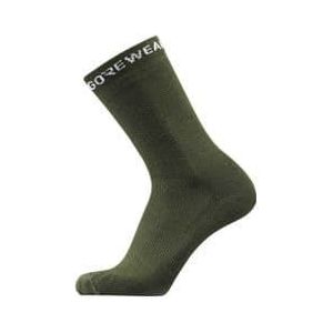unisex gore wear essential merino sokken groen