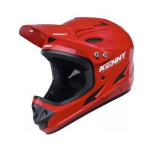 kenny down hill solid integrale helm rood