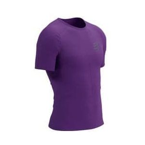 compressport performance short sleeve shirt paars