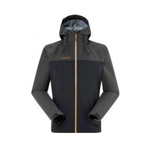 lafuma track 3l grey waterproof jacket for men