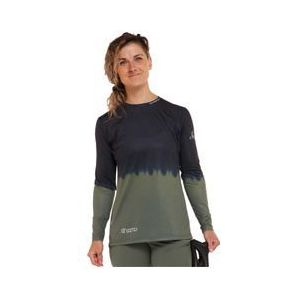 race khaki zwart women s long sleeve jersey