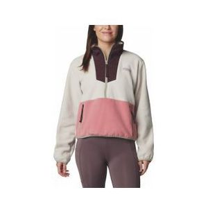 dames fleece columbia sequoia grove 1 2 zip beige