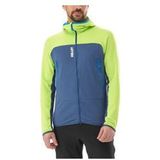 Millet - Fusion Grid Hoodie - Fleece - Blauw Groen