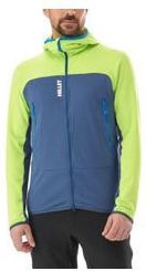Millet - Fusion Grid Hoodie - Fleece - Blauw Groen