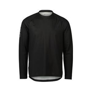 poc essential mtb long sleeve jersey black