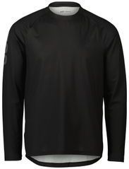 poc essential mtb long sleeve jersey black