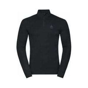 odlo active warm eco long sleeve 1 2 zip jersey black