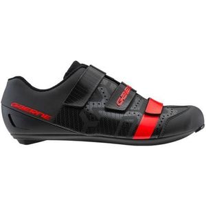 gaerne g record road shoes zwart rood mat