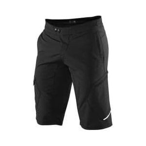 100  ridecamp shorts zwart