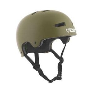 tsg evolution effen kleur helm satin green