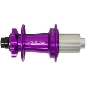 hope pro 5 32 gats achternaaf  boost 12x148 mm  6 gats  violet