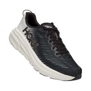 hoka rincon 3 running shoes black white men s