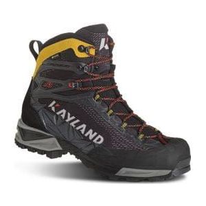 kayland rocket gore tex wandelschoenen zwart geel