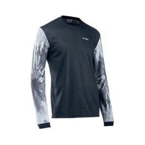 northwave enduro long sleeve jersey zwart grijs