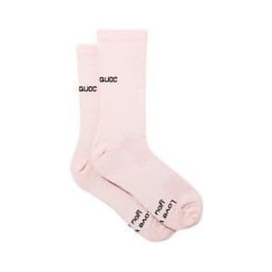 quoc all road dust pink socks