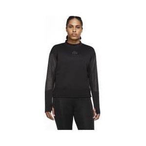 nike dri fit run division women s long sleeve jersey black