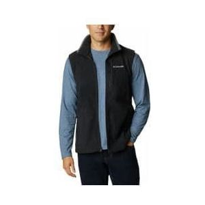 columbia fast trek mouwloze fleece zwart