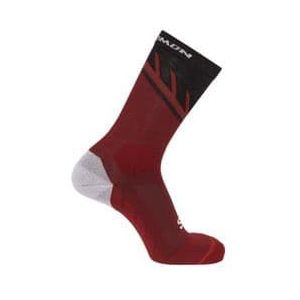salomon speedcross crew sokken rood zwart