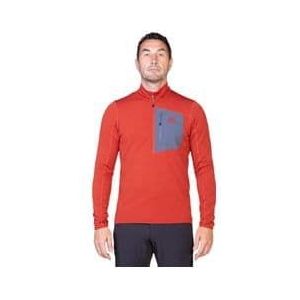 mountain equipment lumiko zip t fleece rood