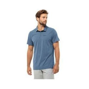 jack wolfskin prelight trail polo blue