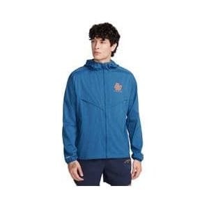 nike windrunner brs windbreaker jacket blue orange