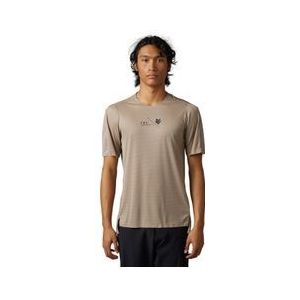 fox flexair pro short sleeve jersey beige