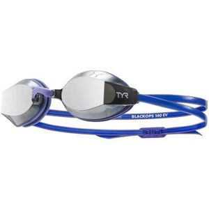 tyr women s black ops 140 ev mirrored racing goggles blue