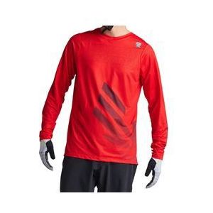 troy lee designs skyline long sleeve jersey sram eagle one red