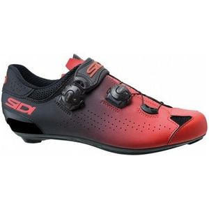 sidi genius 10 schoenen antraciet rood