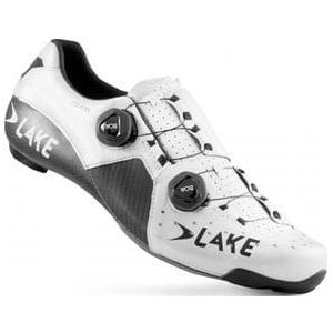 lake cx403 x road shoes white  black large versie