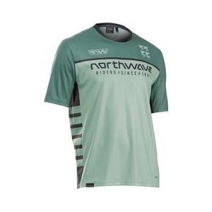 northwave edge 2 korte mouw mtb trui groen
