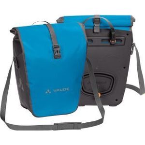 paar vaude aqua back bagage tassen blue icicle