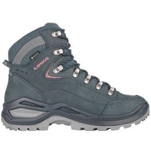 wandelschoenen lowa renegade evo gore tex mid blauw