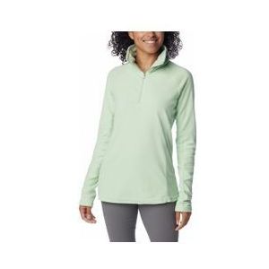 columbia women s glacial iv 1 2 zip fleece green
